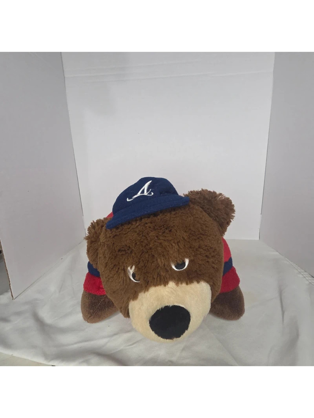 Atlanta Braves MLB Pillow Pal Bear Plush Fabrique Innovations